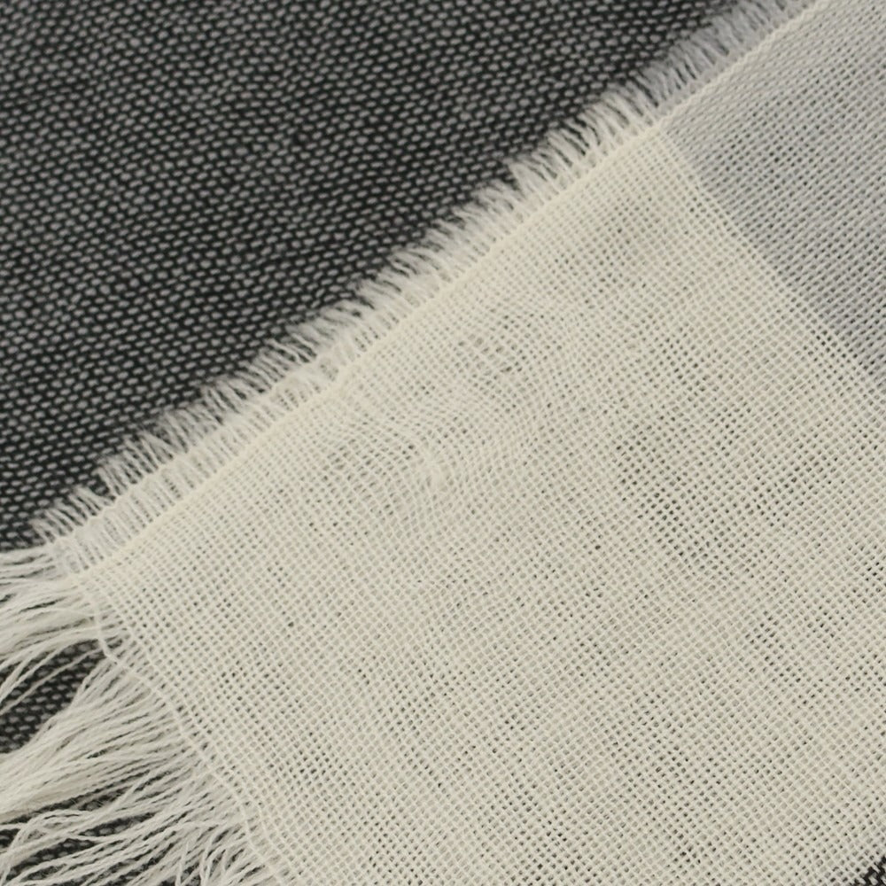 【中古】ジョンストンズ JOHNSTONS ウール ストール セージxグレー【 状態ランクA 】【 メンズ 】