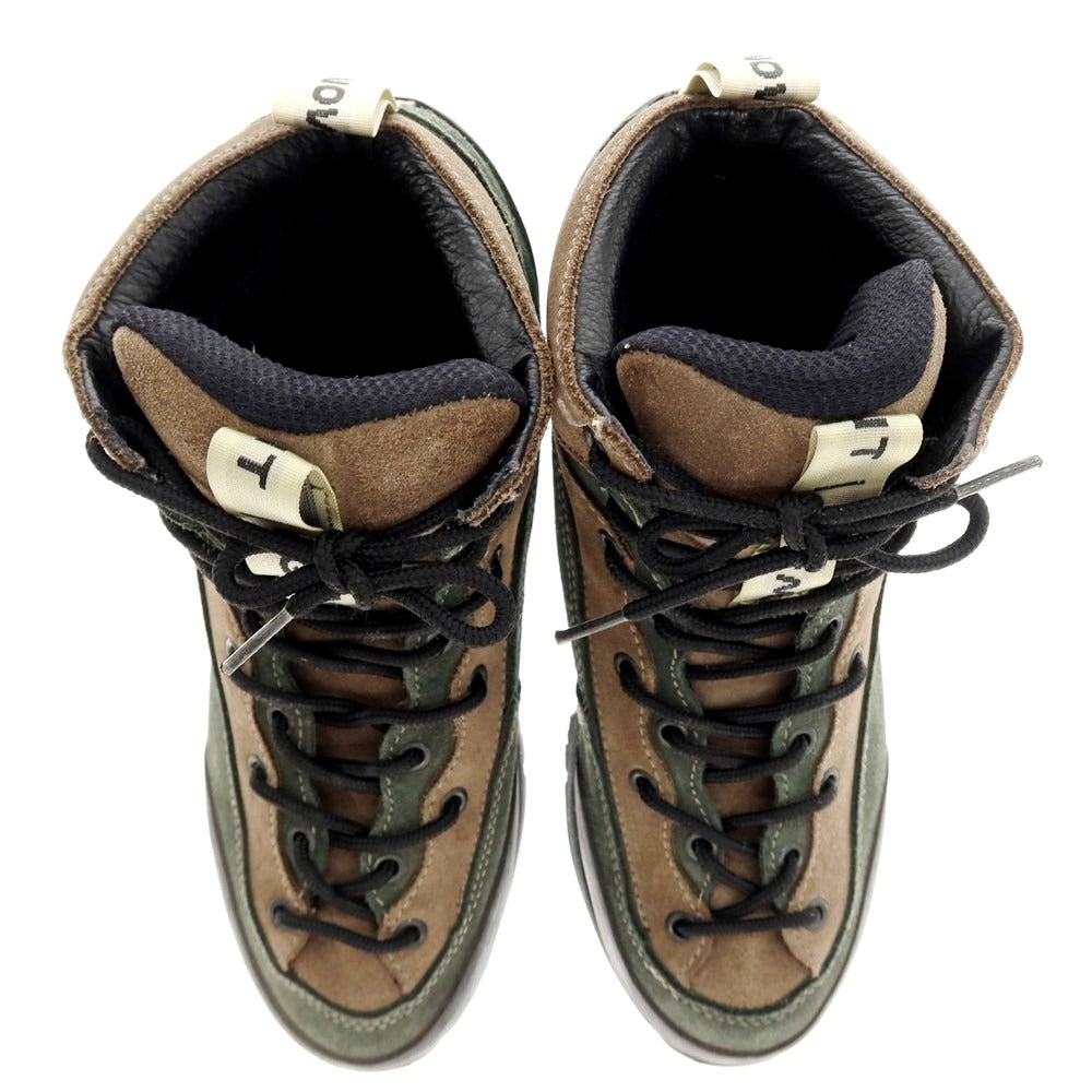 【中古】ガルモント GARMONT スエード マウンテンブーツ ダークグリーン系【 UK7 】【 状態ランクA 】【 メンズ 】
