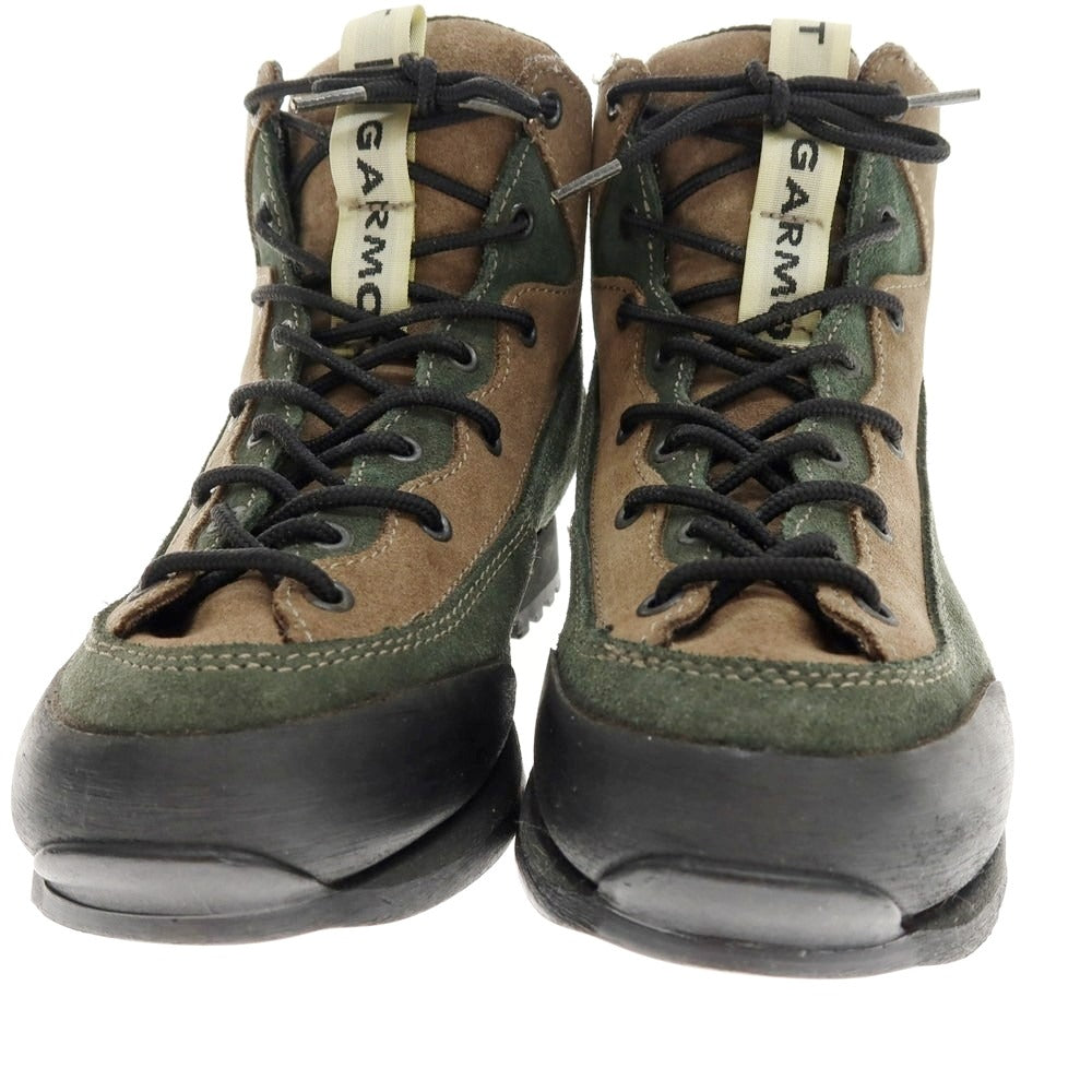 【中古】ガルモント GARMONT スエード マウンテンブーツ ダークグリーン系【 UK7 】【 状態ランクA 】【 メンズ 】