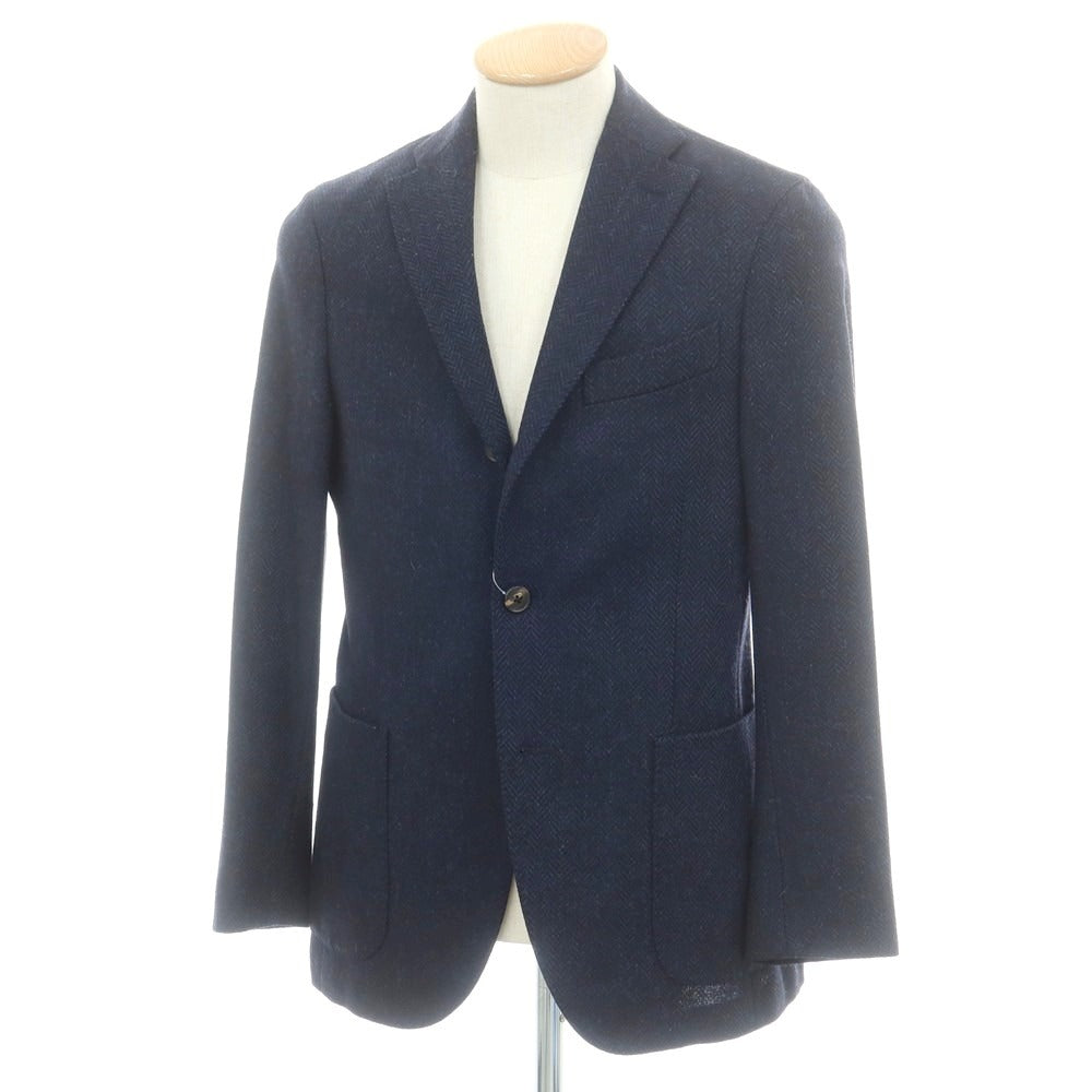 【中古】ボリオリ BOGLIOLI K.JACKET ウール テーラードジャケット ネイビー【 44 】【 状態ランクB 】【 メンズ 】