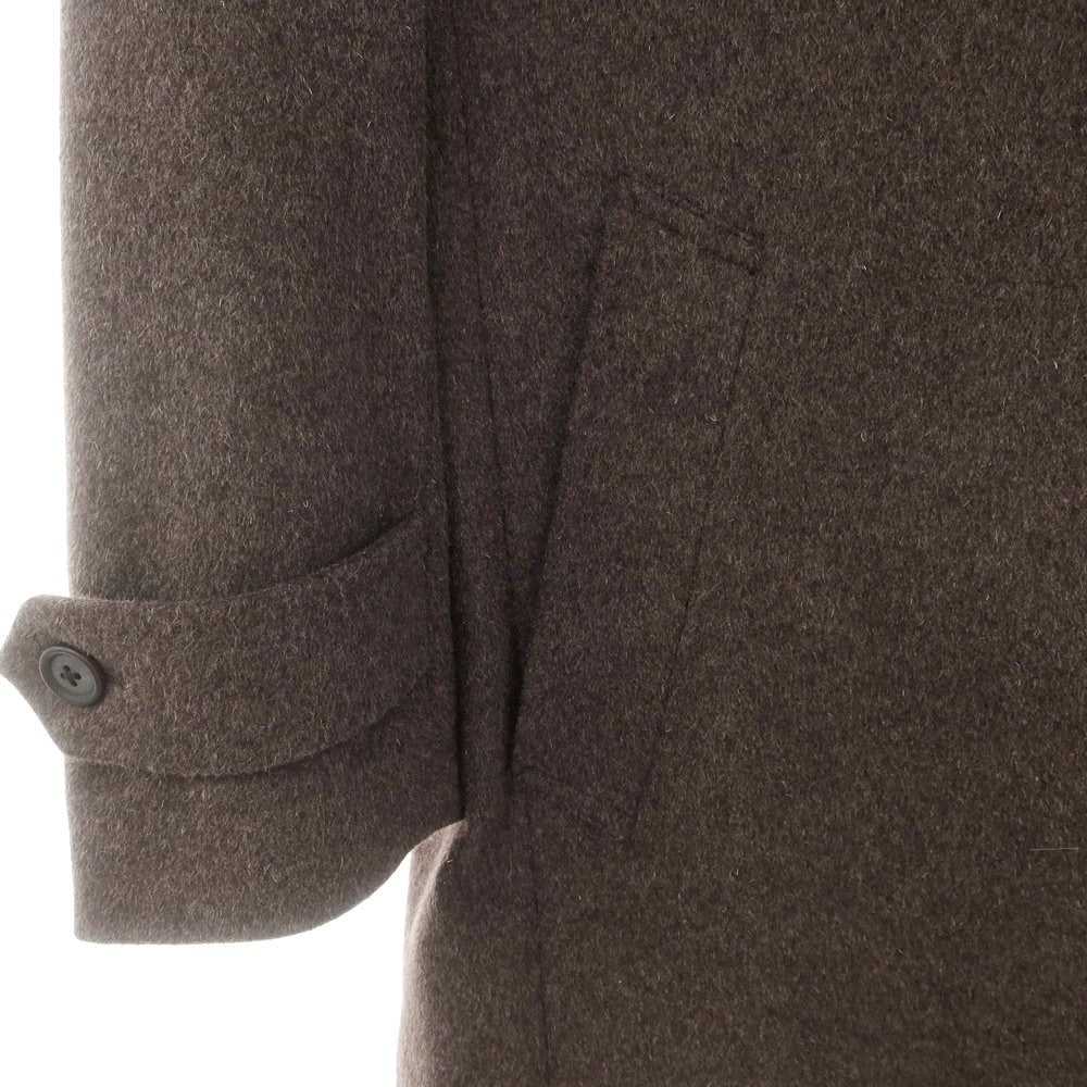 【中古】コムサメン COMME CA MEN アンゴラウール ステンカラーコート アッシュブラウン【 M 】【 状態ランクA 】【 メンズ 】