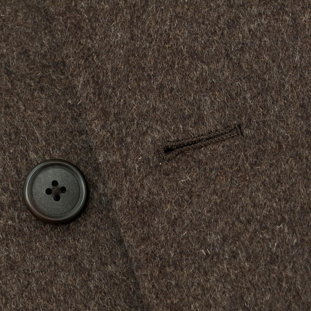 【中古】コムサメン COMME CA MEN アンゴラウール ステンカラーコート アッシュブラウン【 M 】【 状態ランクA 】【 メンズ 】