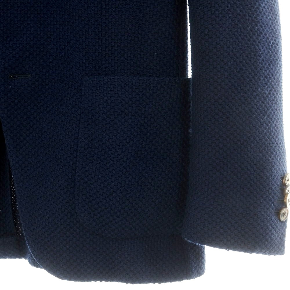 【中古】ラルディーニ LARDINI ウール テーラードジャケット ネイビー【 44 】【 状態ランクB 】【 メンズ 】