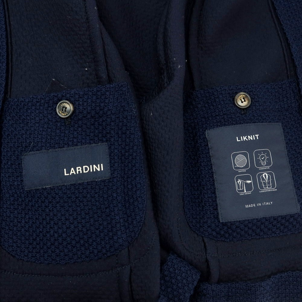 【中古】ラルディーニ LARDINI ウール テーラードジャケット ネイビー【 44 】【 状態ランクB 】【 メンズ 】