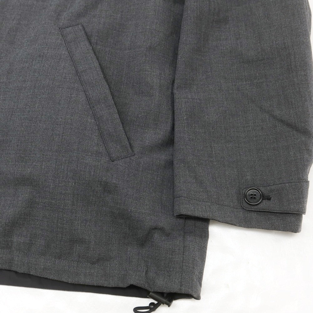 【中古】アスペジ ASPESI リバーシブル ダブルジップ ブルゾン グレー【 L 】【 状態ランクB 】【 メンズ 】