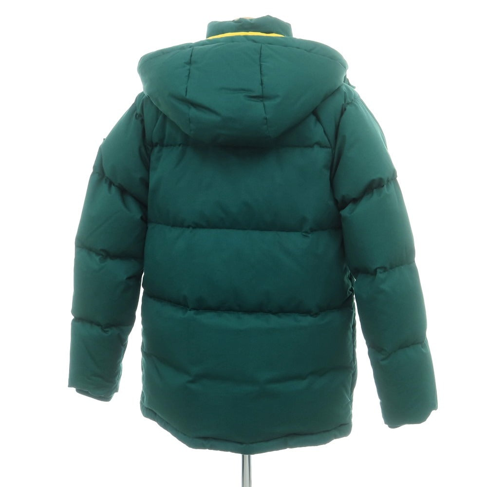 【中古】エメ レオン ドレ Aime Leon Dore × Woolrich コットン ダウンジャケット グリーン【 USA:XS 】【 状態ランクC 】【 メンズ 】