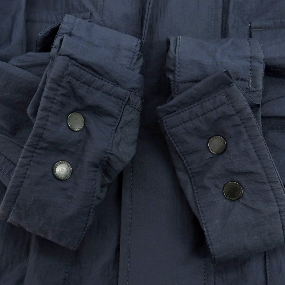 【中古】ウールリッチ WOOLRICH ナイロン M-65型 ミリタリージャケット ライトネイビー【 M(EU) 】【 状態ランクC 】【 メンズ 】