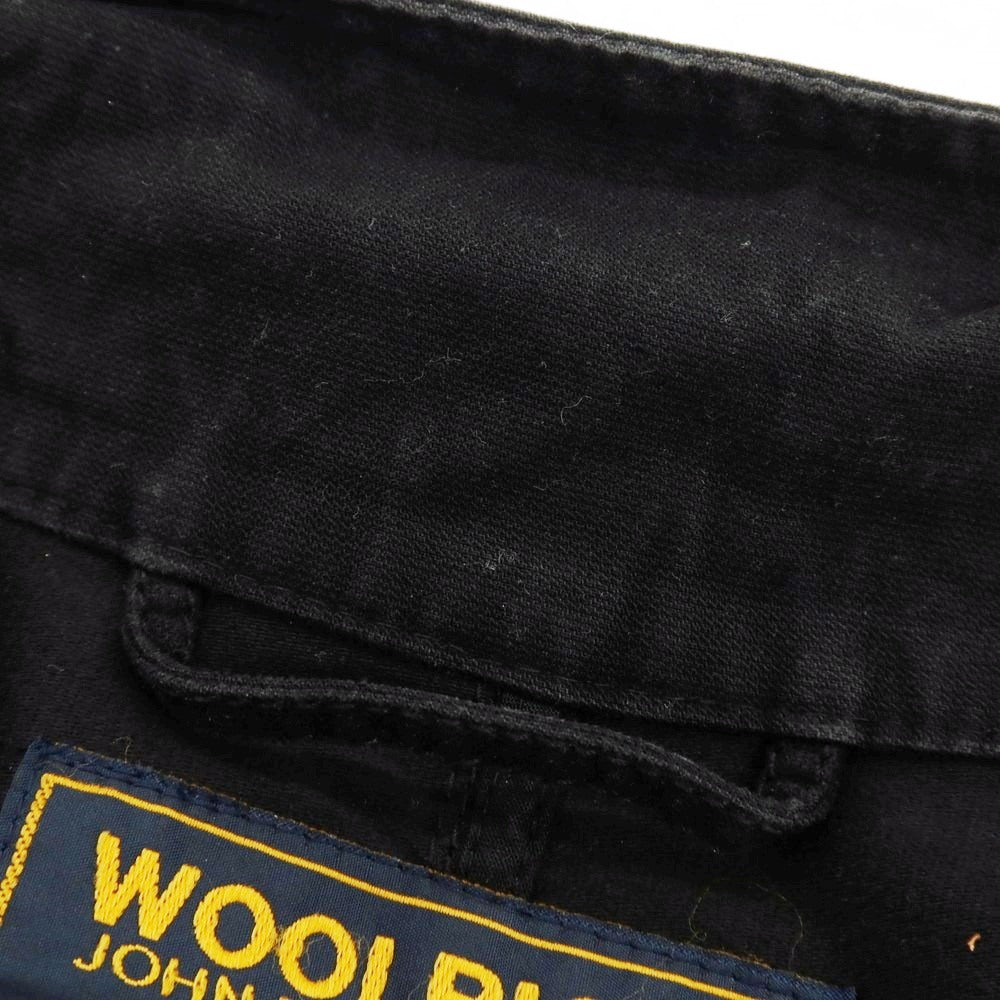 【中古】ウールリッチ WOOLRICH BEAMS F別注 コットン ミリタリージャケット ブラック【 M 】【 状態ランクC 】【 メンズ 】