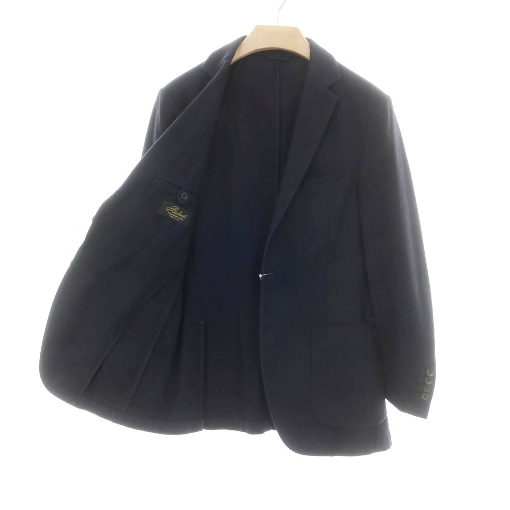 【中古】ベルベスト Belvest カシミヤ テーラードジャケット ダークネイビー【 48 】【 状態ランクC 】【 メンズ 】