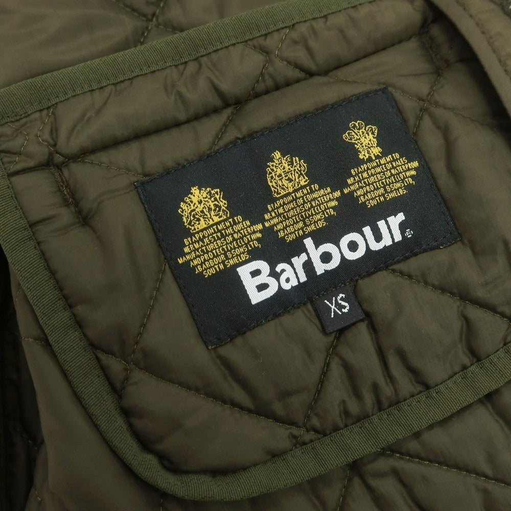 【中古】バブアー Barbour ナイロン キルティングベスト オリーブ【 XS 】【 状態ランクC 】【 メンズ 】