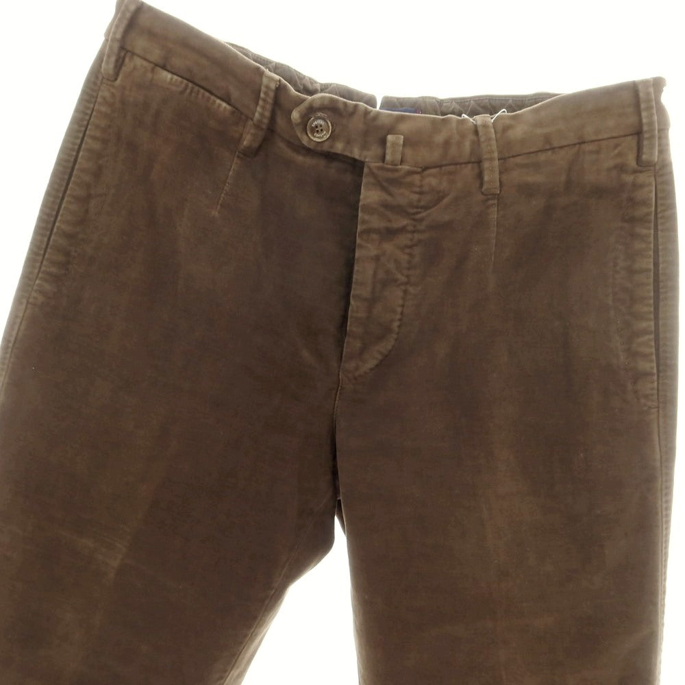 【中古】ジーティーアー G.T.A ストレッチコットン カジュアルスラックスパンツ ブラウン【 48 】【 状態ランクC 】【 メンズ 】