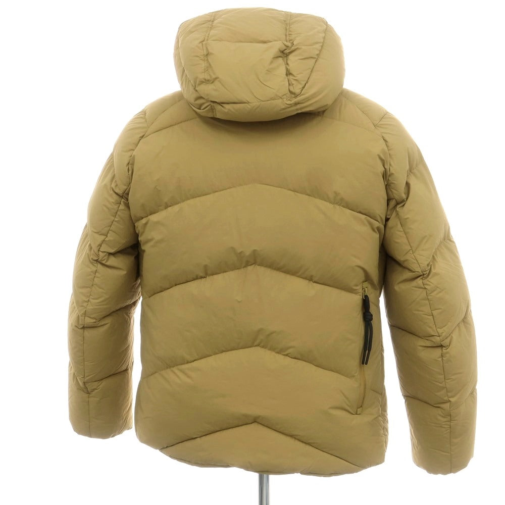 【中古】ホルバーマウンテニアリング Holubar Mountaineering ナイロン フーデッド ダウンジャケット ベージュ【 L 】【 状態ランクA 】【 メンズ 】