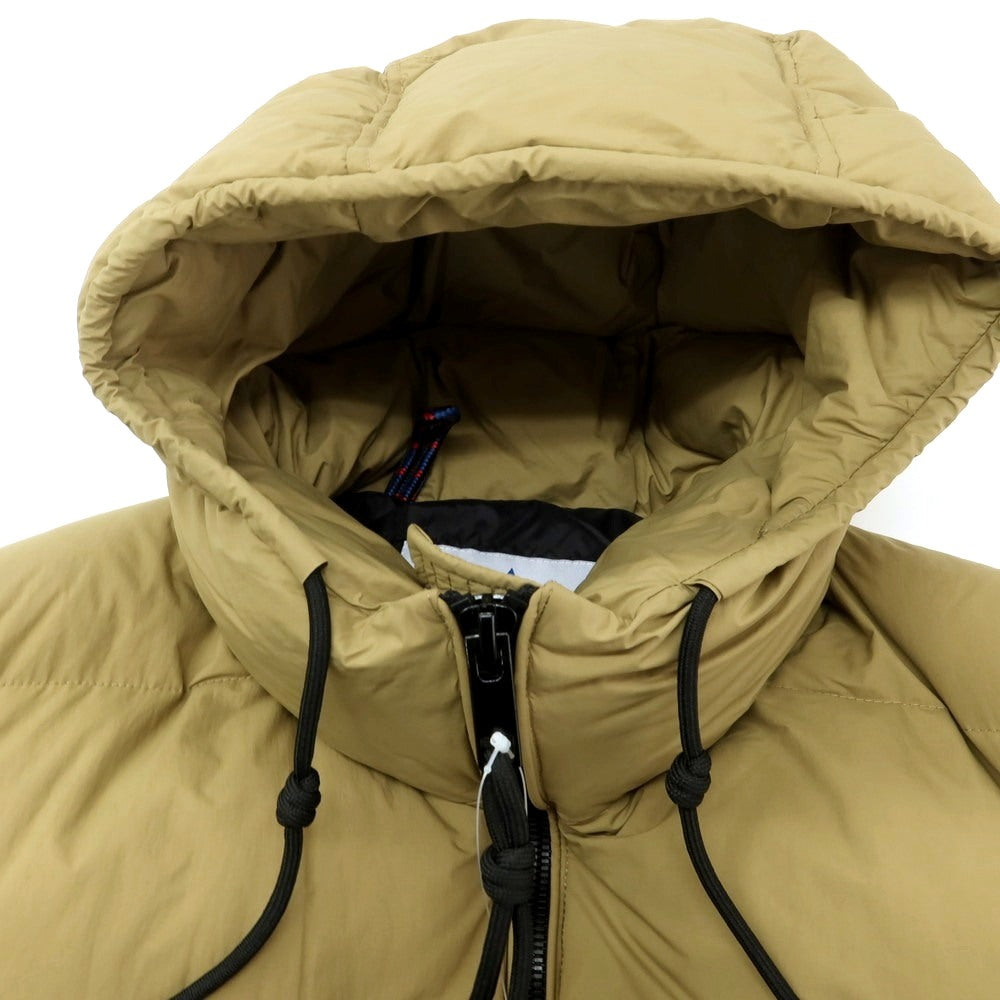 【中古】ホルバーマウンテニアリング Holubar Mountaineering ナイロン フーデッド ダウンジャケット ベージュ【 L 】【 状態ランクA 】【 メンズ 】