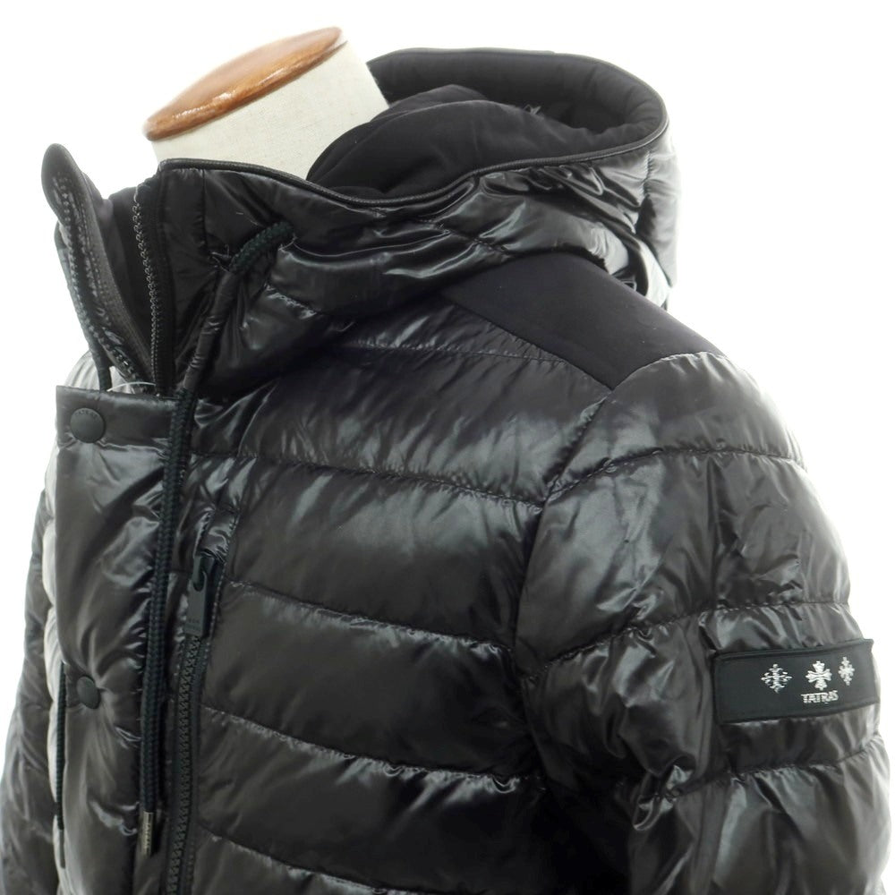 【中古】タトラス TATRAS ナイロン フーデッド ダウンジャケット ブラック【 2 】【 状態ランクA 】【 メンズ 】