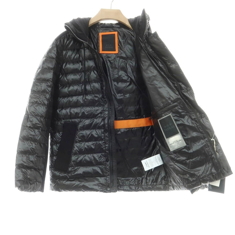 【中古】タトラス TATRAS ナイロン フーデッド ダウンジャケット ブラック【 2 】【 状態ランクA 】【 メンズ 】