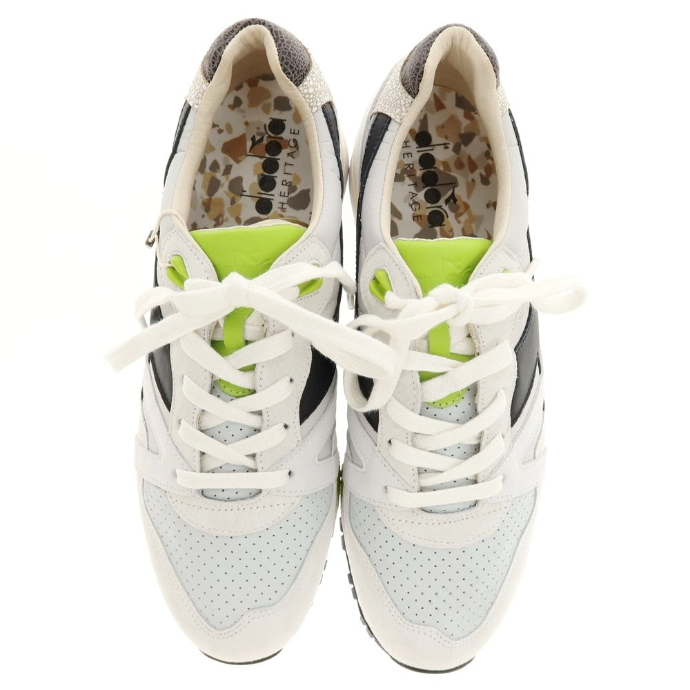 【中古】【未使用】ディアドラ Diadora N9000 ITALIA スニーカー ライトグレー【 27 】【 状態ランクS 】【 メンズ 】