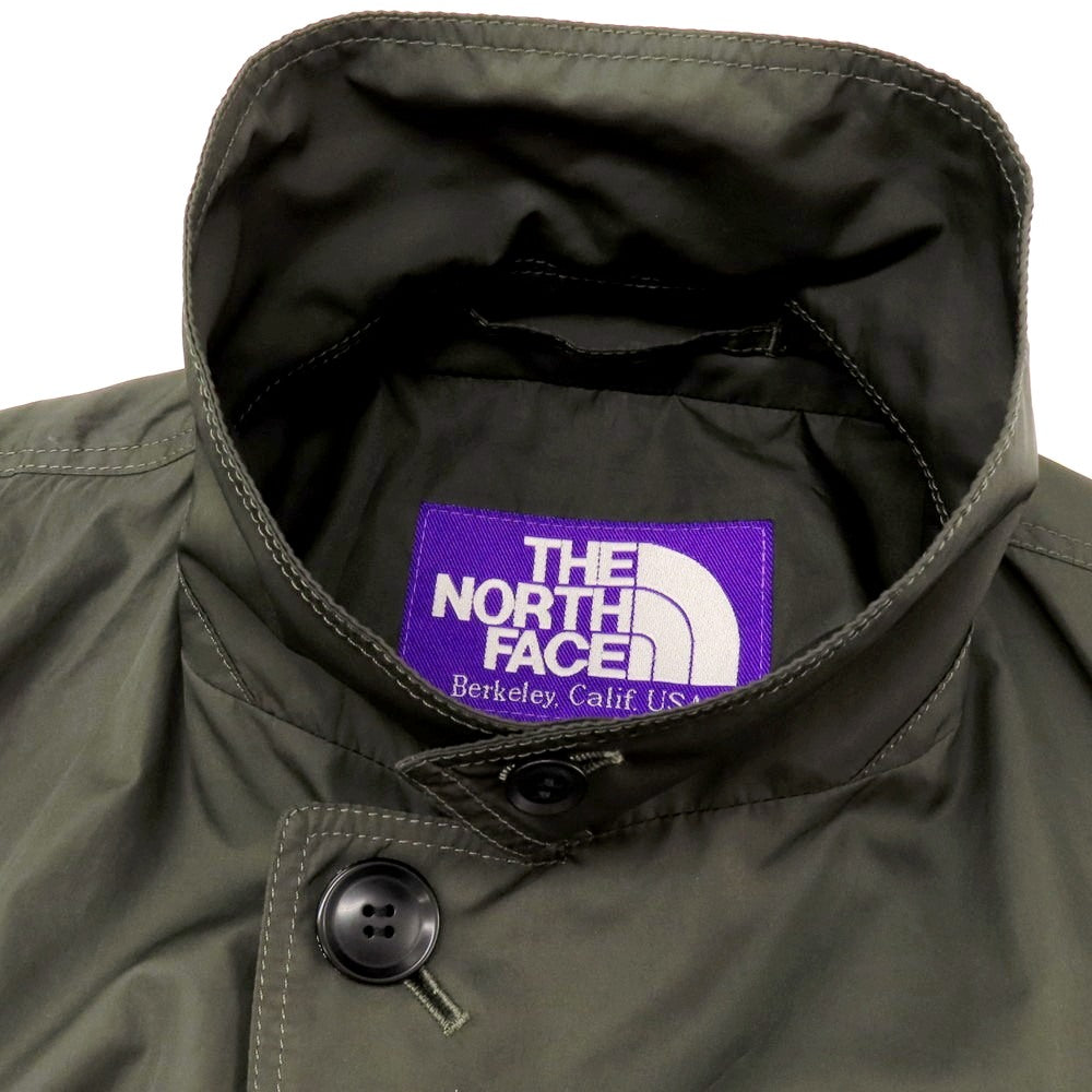 【中古】ザノースフェイスパープルレーベル THE NORTH FACE PURPLE LABEL ポリエステル コート オリーブグレー系【 M 】【 状態ランクC 】【 メンズ 】