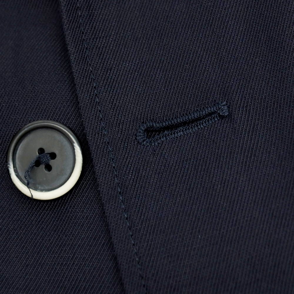 【中古】バレナ BARENA レーヨンリネン ダブル テーラードジャケット ダークネイビー【サイズ48】【 状態ランクC 】【 メンズ 】