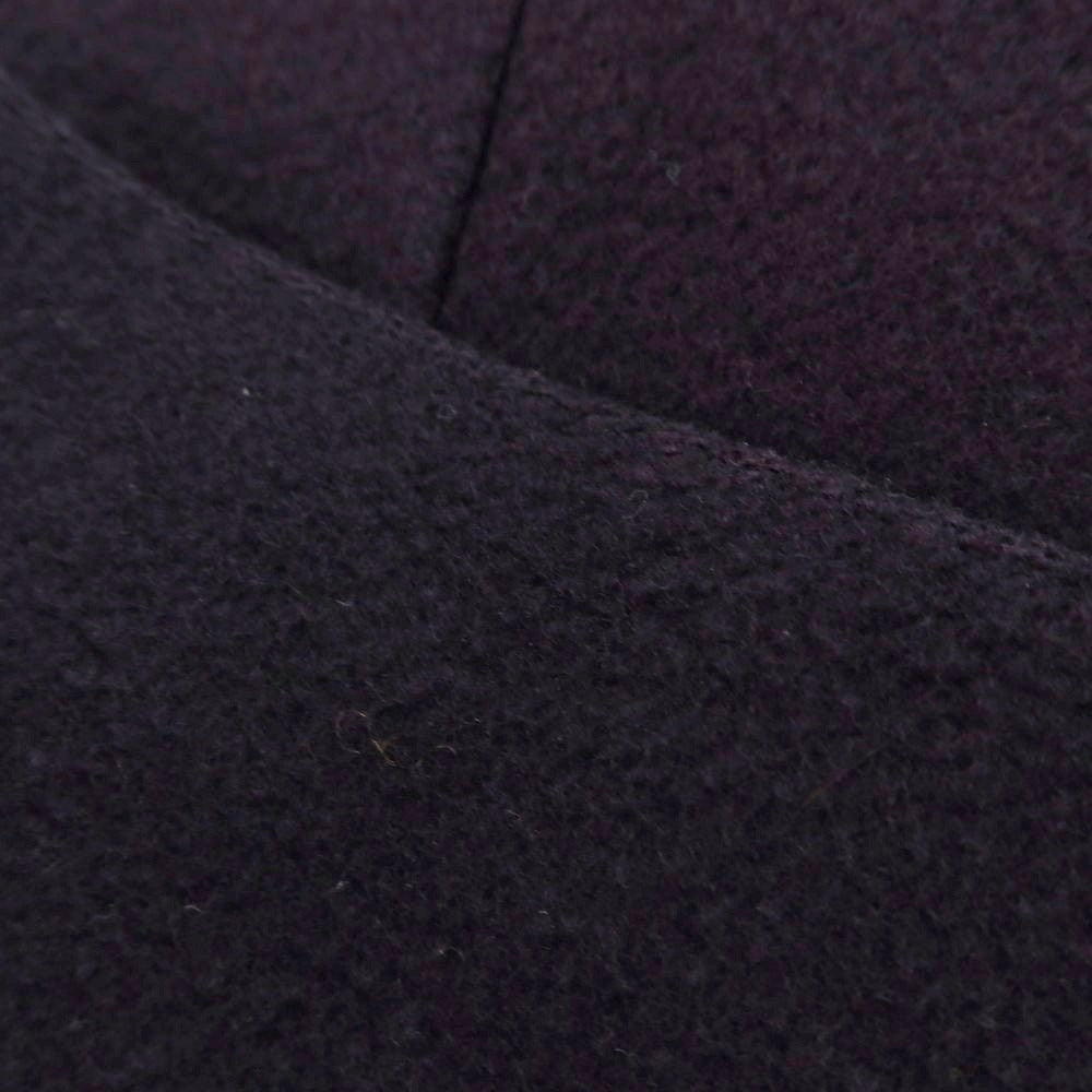 【中古】ラルディーニ LARDINI ウール ダブルブレストコート ダークパープルネイビー【 42 】【 状態ランクC 】【 メンズ 】