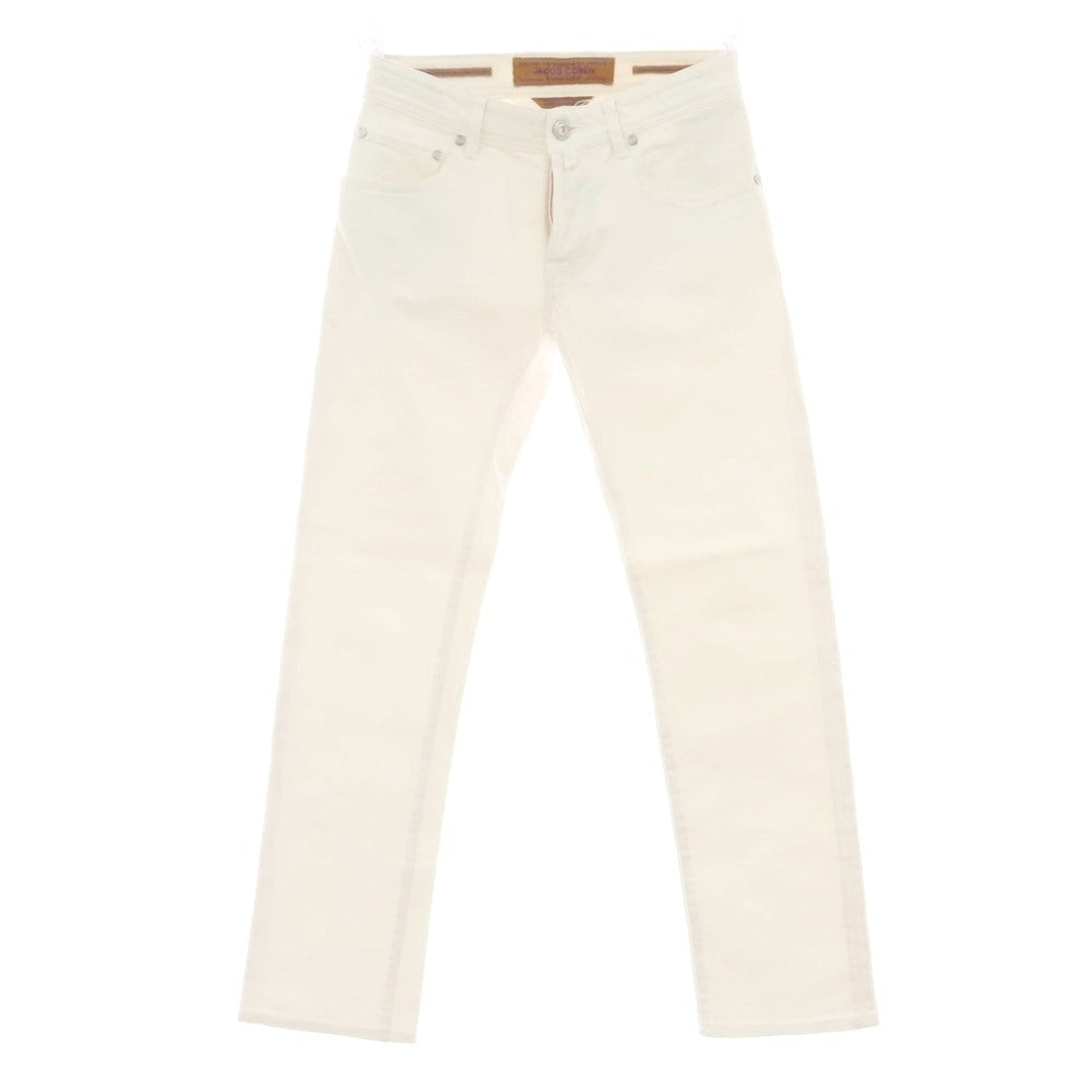 【中古】ヤコブコーエン JACOB COHEN J622 LIMITED EDITION ストレッチコットン デニムパンツ ジーンズ ホワイト【 28 】【 状態ランクB 】【 メンズ 】