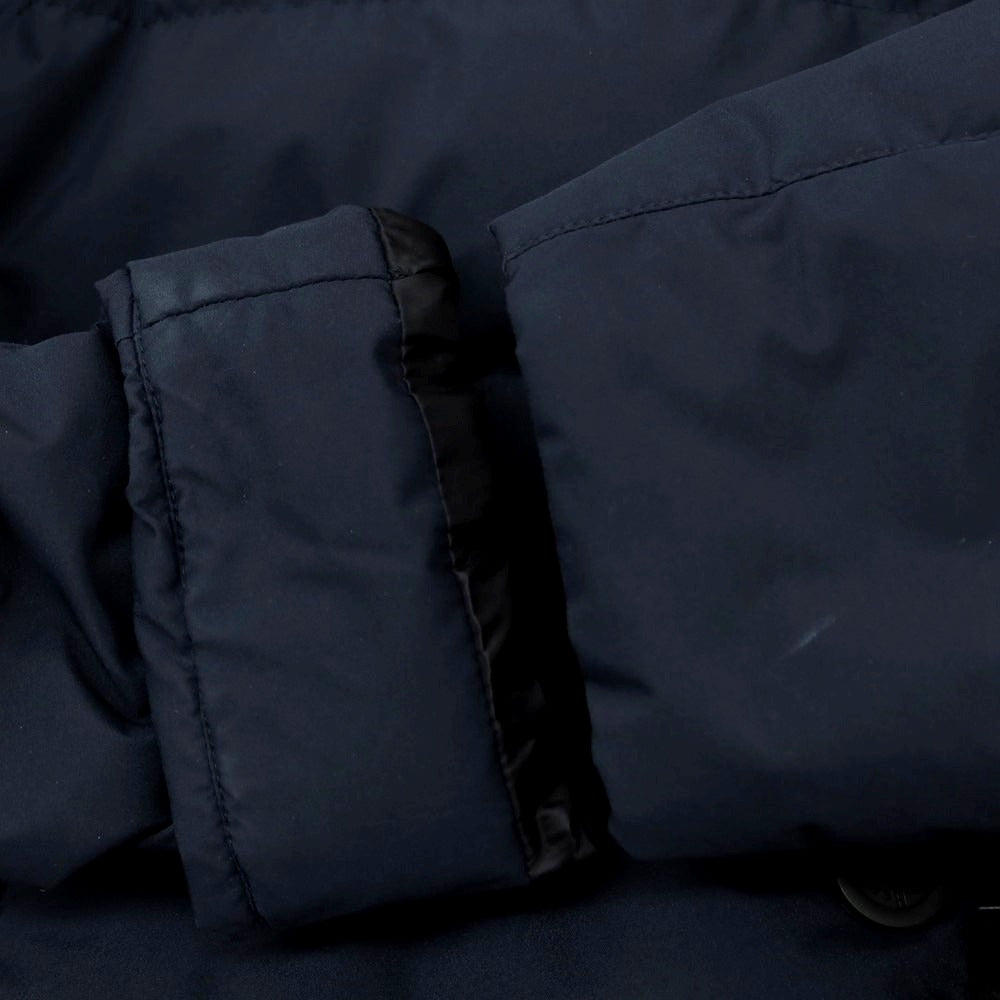 【中古】ヘルノ Herno ポリエステル ダウンコート ネイビー【 50 】【 状態ランクD 】【 メンズ 】