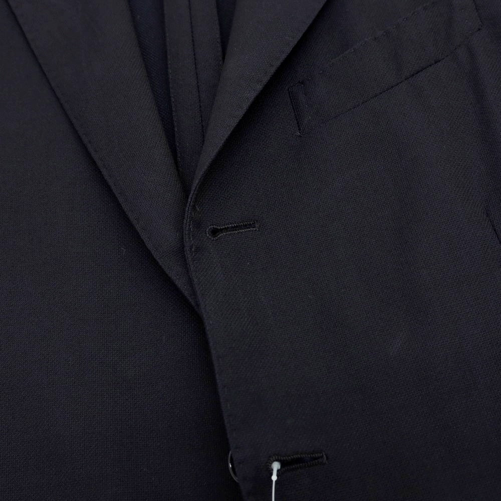 【中古】ラルディーニ LARDINI easy wear ウール テーラードジャケット ダークネイビー【サイズ48】【 状態ランクC 】【 メンズ 】