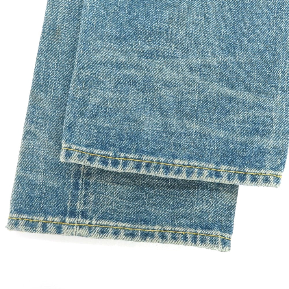 【中古】ダブルアールエル RRL DOUBLE RL ヴィンテージ加工 コットン デニムパンツ ジーンズ ブルー【 31 】【 状態ランクB 】【 メンズ 】