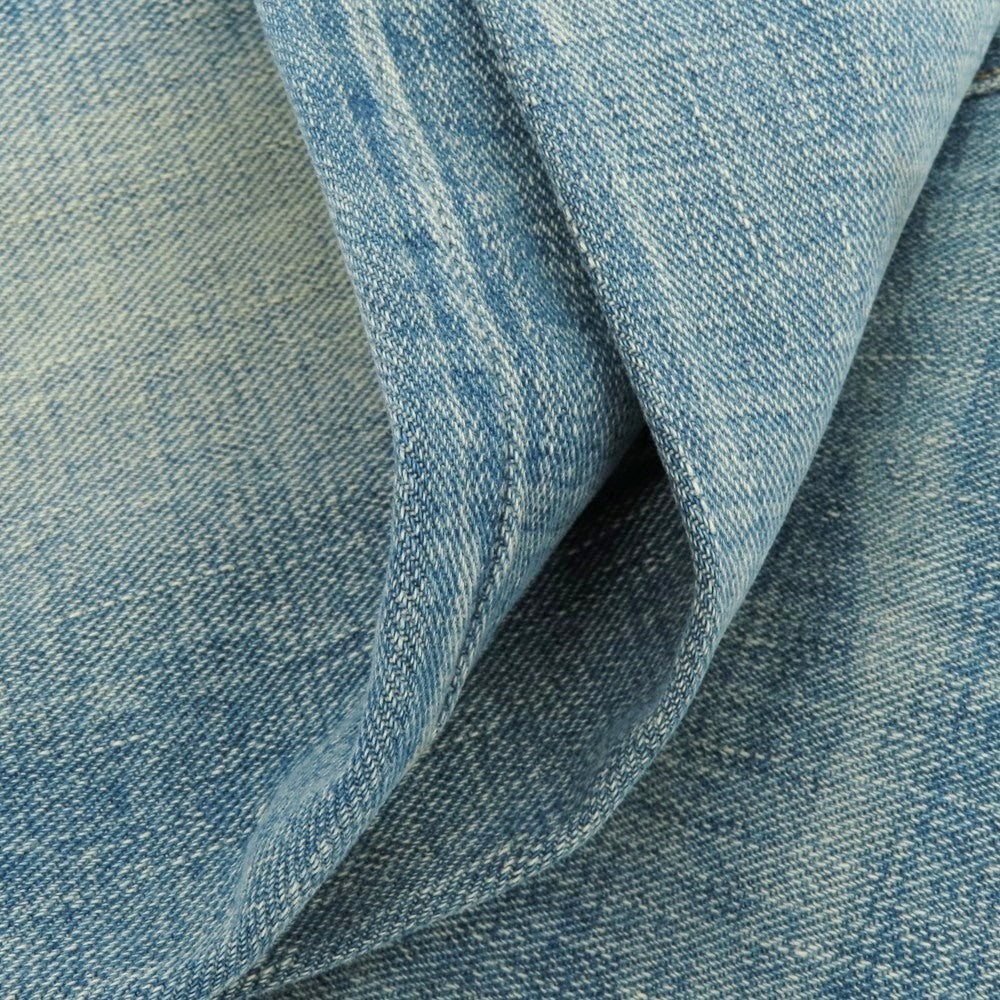 【中古】ダブルアールエル RRL DOUBLE RL ヴィンテージ加工 コットン デニムパンツ ジーンズ ブルー【 31 】【 状態ランクB 】【 メンズ 】