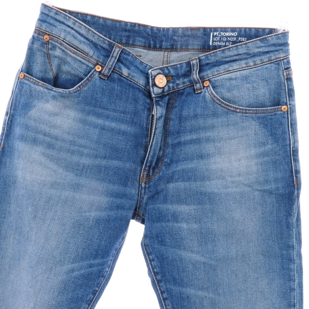 【中古】ピーティートリノ デニム PT TORINO DENIM SWING ストレッチコットン デニムパンツ ジーンズ ブルー【 31 】【 状態ランクC 】【 メンズ 】