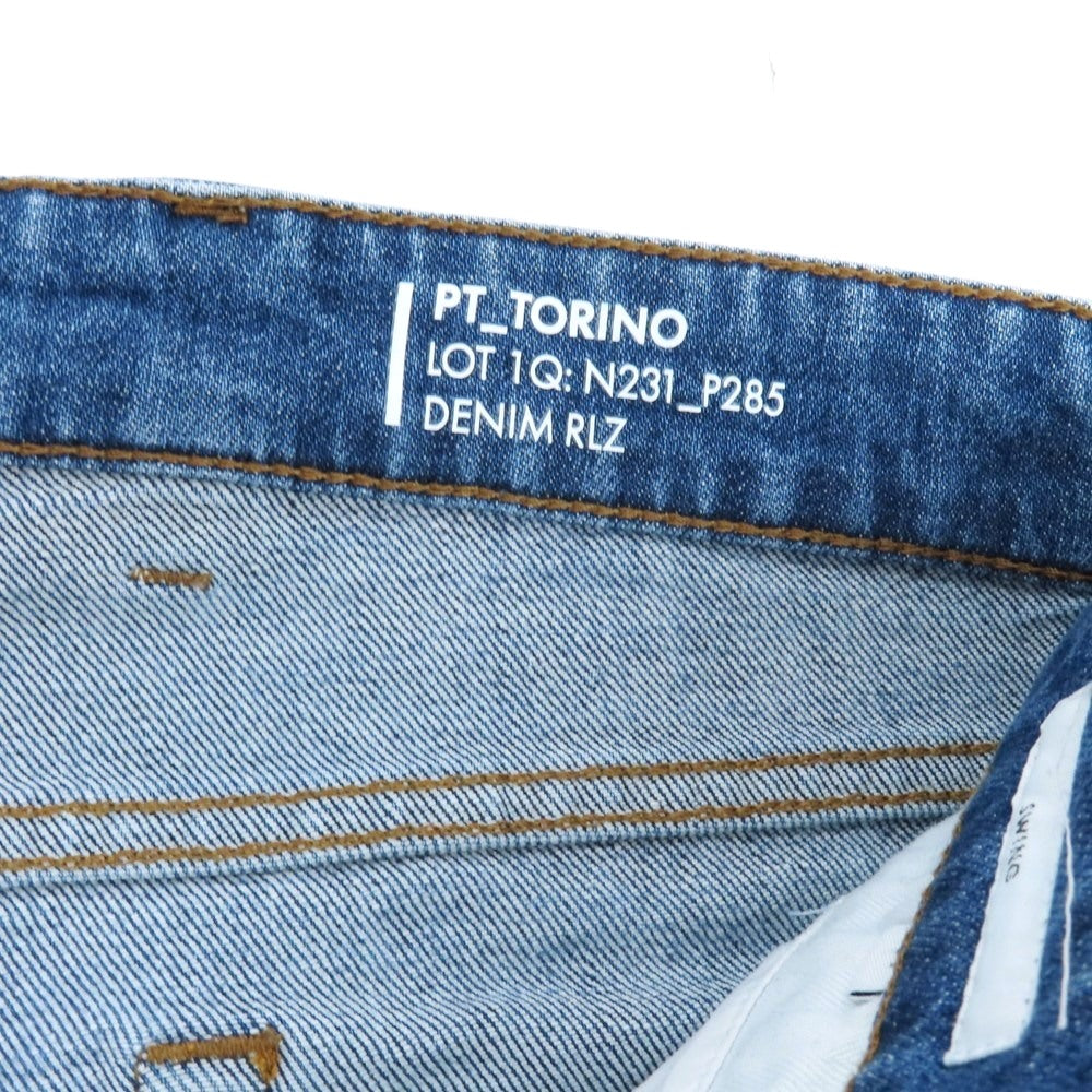【中古】ピーティートリノ デニム PT TORINO DENIM SWING ストレッチコットン デニムパンツ ジーンズ ブルー【 31 】【 状態ランクC 】【 メンズ 】