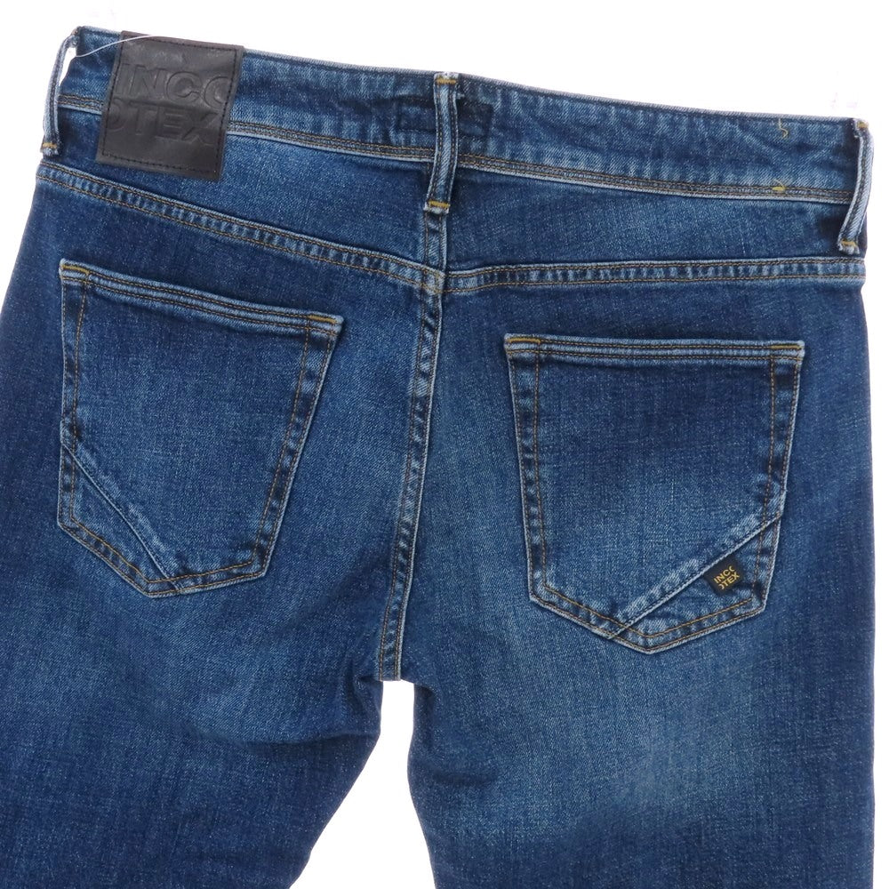 【中古】インコテックス ブルーディヴィジョン INCOTEX BLUE DIVISION ストレッチコットン デニムパンツ ジーンズ ネイビー【 30 】【 状態ランクB 】【 メンズ 】
