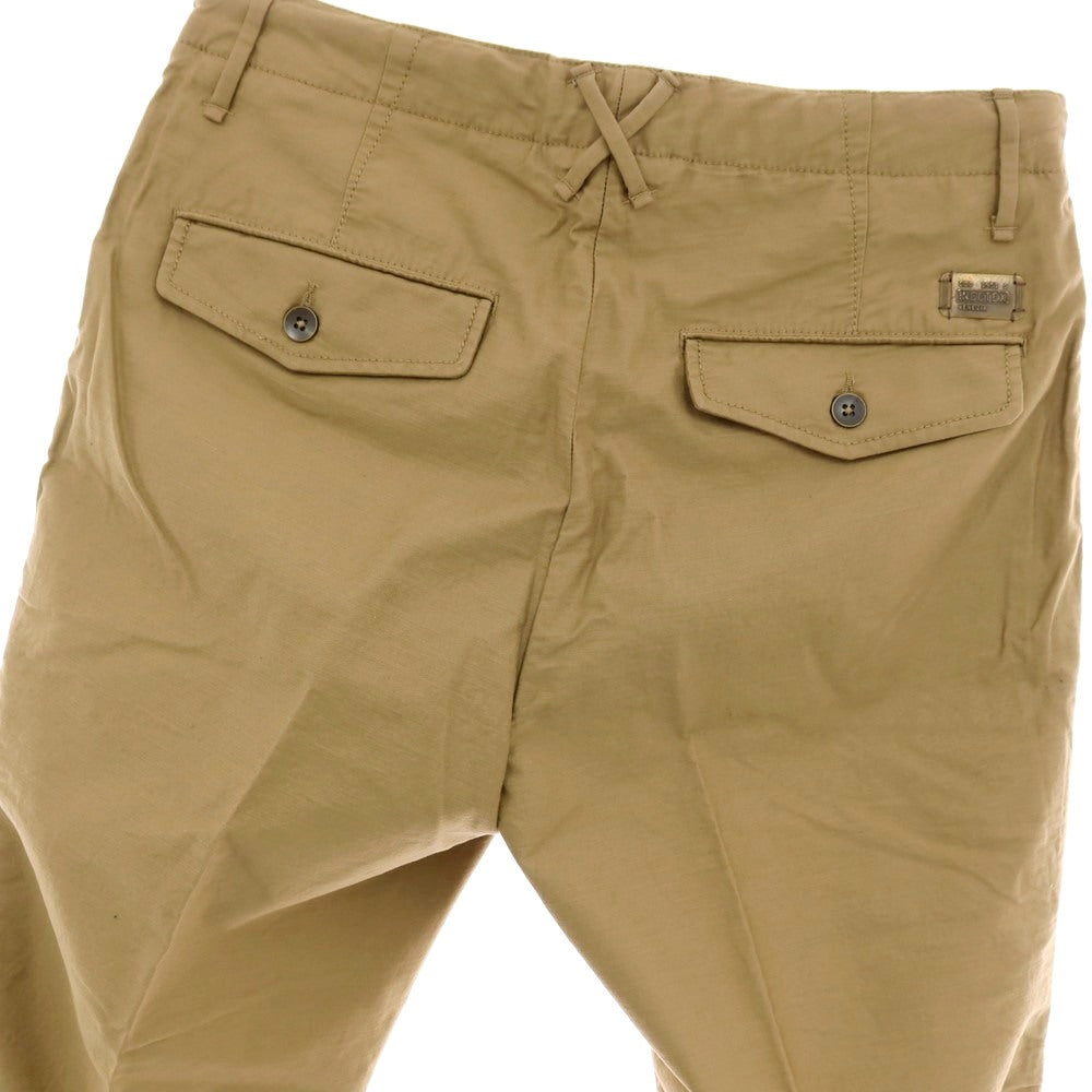 【中古】インコテックス INCOTEX コットン カジュアルスラックスパンツ ベージュ【サイズ32】【 状態ランクB 】【 メンズ 】