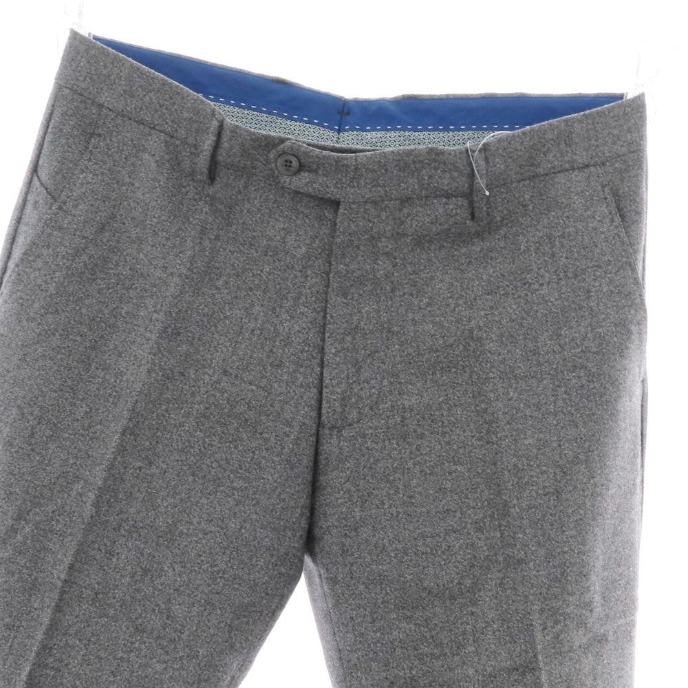 【中古】ベルウィッチ BERWICH ストレッチウール ドレススラックスパンツ グレー【 50 】【 状態ランクC 】【 メンズ 】