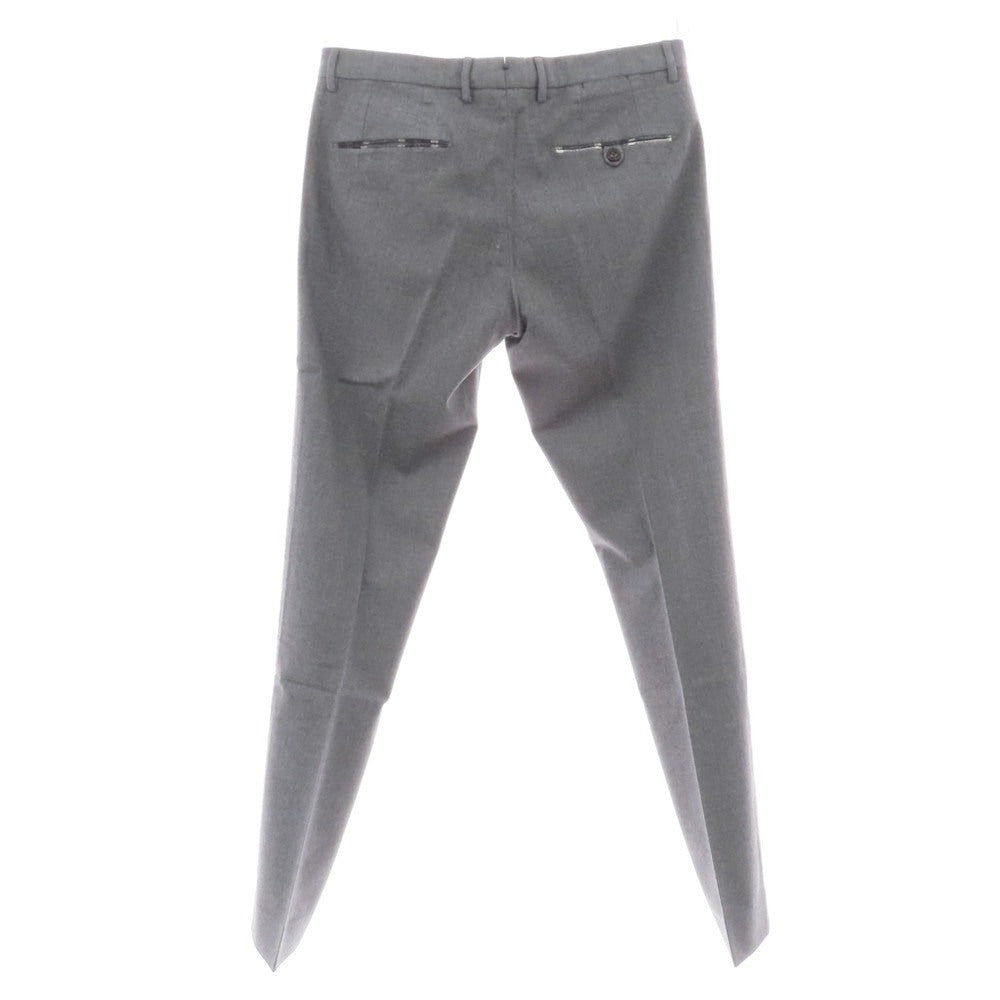 【中古】ベルウィッチ BERWICH ストレッチウール カジュアルスラックスパンツ グレー【 50 】【 状態ランクB 】【 メンズ 】