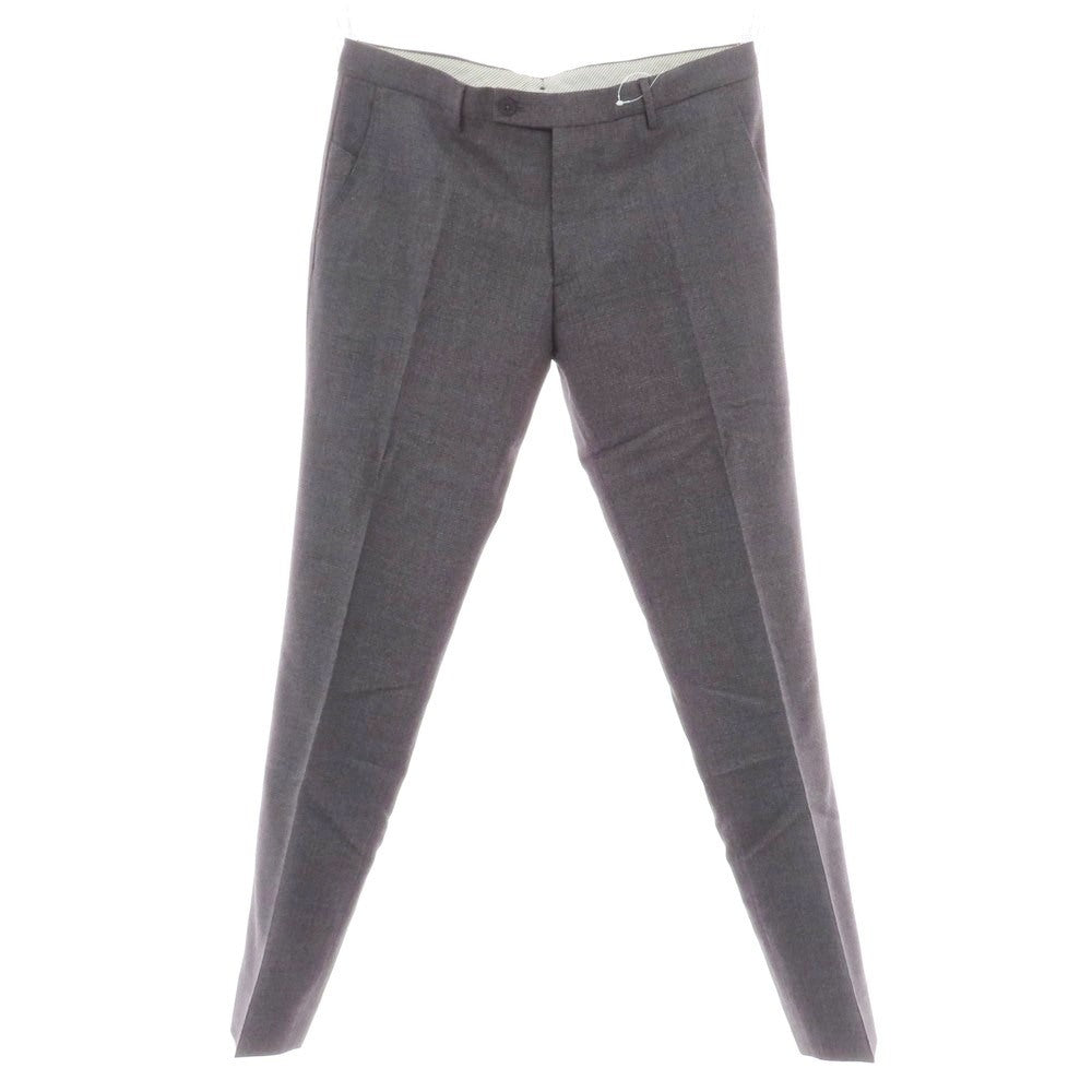 【中古】ベルウィッチ BERWICH ストレッチウール ドレススラックスパンツ ダークグレー【 50 】【 状態ランクB 】【 メンズ 】