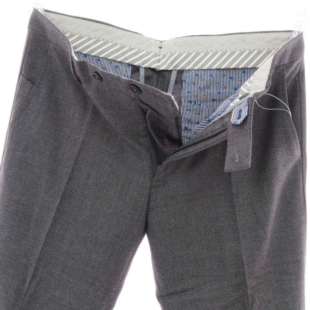 【中古】ベルウィッチ BERWICH ストレッチウール ドレススラックスパンツ ダークグレー【 50 】【 状態ランクB 】【 メンズ 】