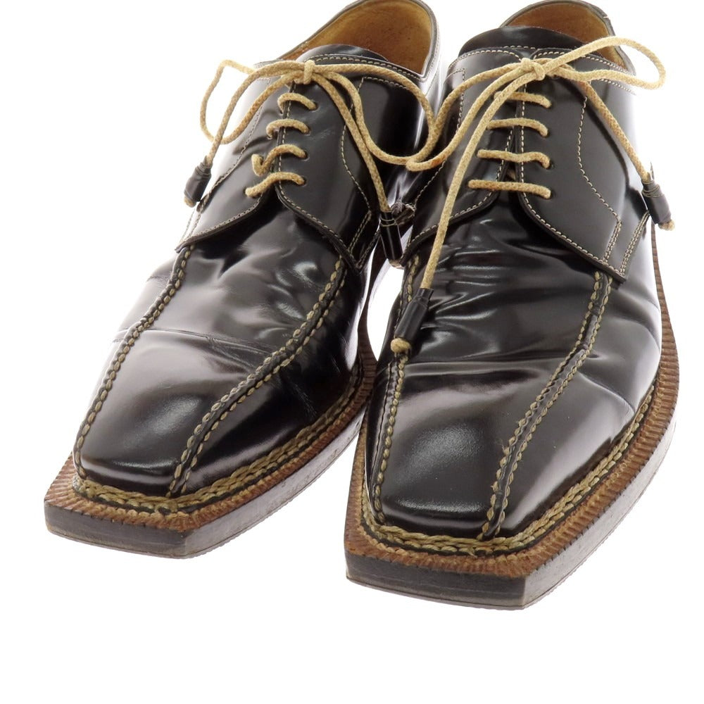 【中古】ステファノブランキーニ Stefano Branchini ノルベジェーゼ製法 ドレスシューズ ブラック【 8 1/2 】【 状態ランクC 】【 メンズ 】