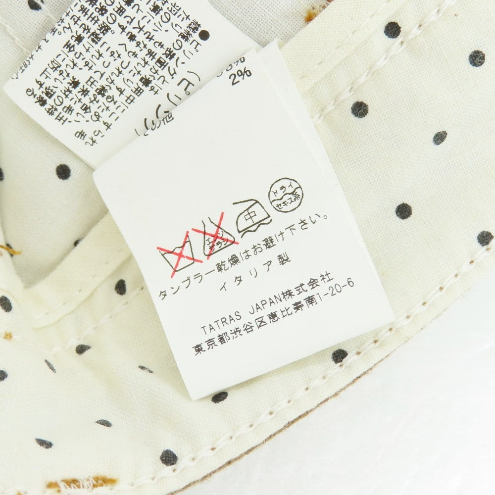 【中古】クルーナ CRUNA ウールポリエステル カジュアルスラックスパンツ ライトブラウン【 2 】【 状態ランクA 】【 メンズ 】