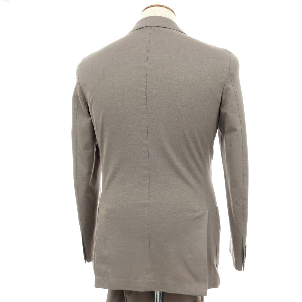 【中古】ロロピアーナ Loro Piana コットン 2つボタンスーツ グレージュ【サイズ46】【 状態ランクC 】【 メンズ 】