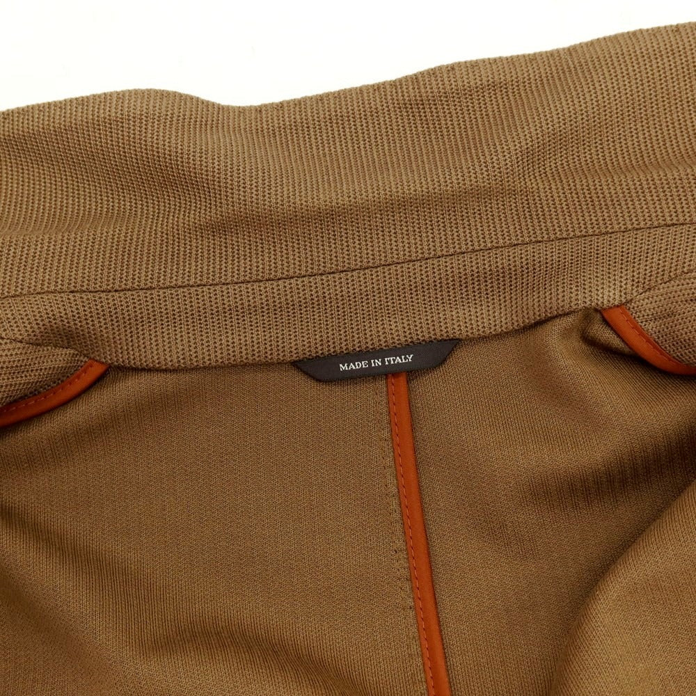 【中古】ロロピアーナ Loro Piana コットンシルクジャージー カジュアルジャケット ブラウン【サイズ46】【 状態ランクB 】【 メンズ 】