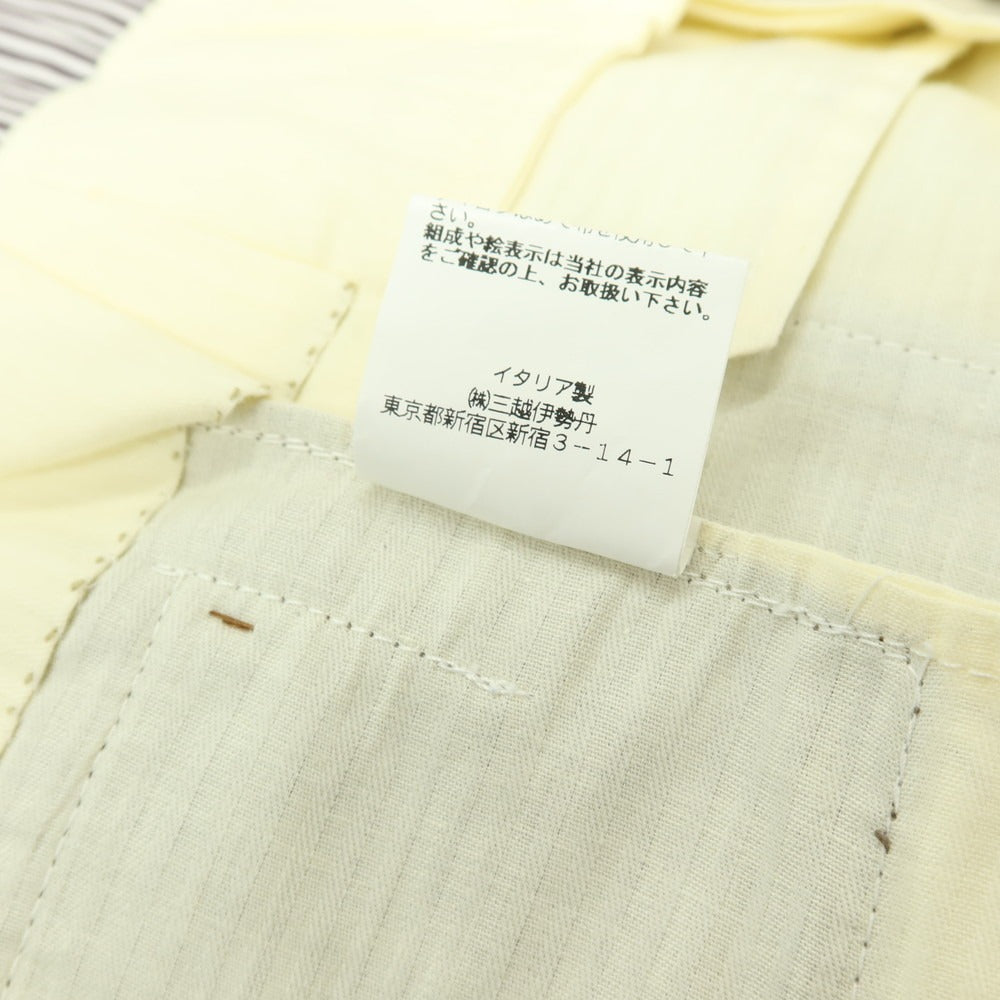 【中古】アンブロージ Ambrosi ウール ドレススラックスパンツ ブラウン【サイズ44】【 状態ランクB 】【 メンズ 】