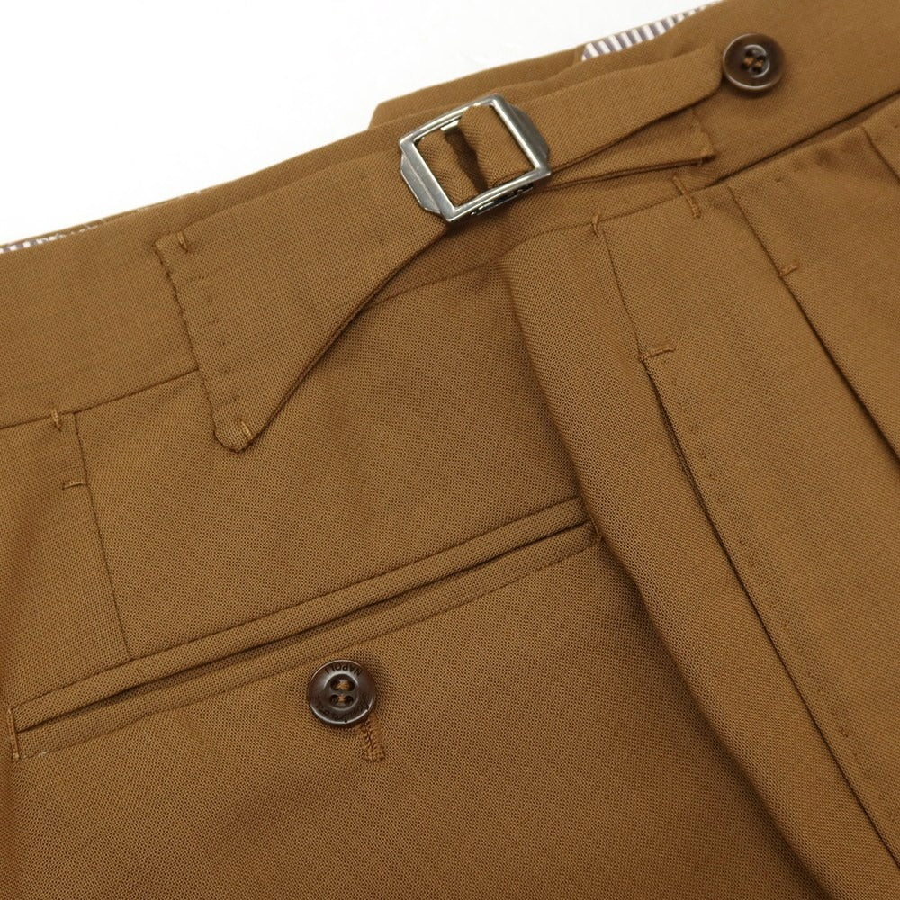 【中古】アンブロージ Ambrosi ウール ドレススラックスパンツ ブラウン【サイズ44】【 状態ランクB 】【 メンズ 】