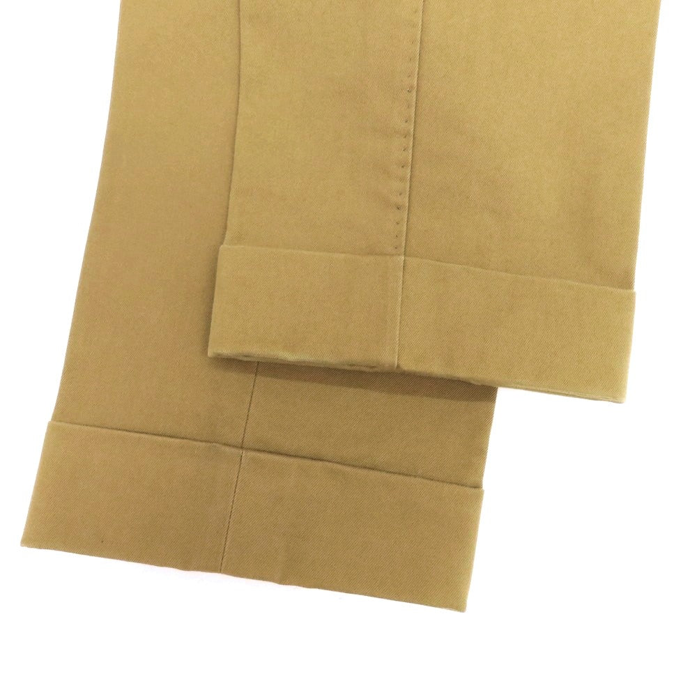 【中古】アンブロージ Ambrosi コットン カジュアルスラックスパンツ ダークベージュ【 44 】【 状態ランクC 】【 メンズ 】