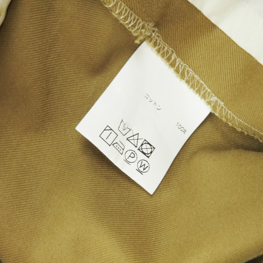 【中古】アンブロージ Ambrosi コットン カジュアルスラックスパンツ ダークベージュ【 44 】【 状態ランクC 】【 メンズ 】
