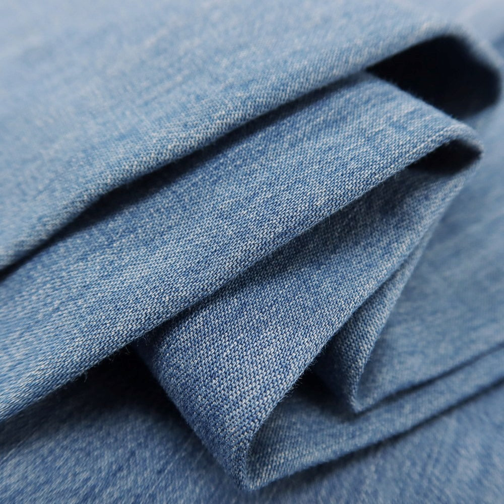 【中古】ピーティートリノ PT TORINO SONNY ストレッチ コットン イージースラックスパンツ ライトブルー【サイズ46】【 状態ランクD 】【 メンズ 】