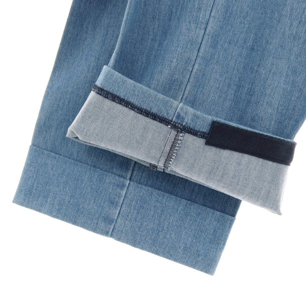 【中古】ピーティートリノ PT TORINO SONNY ストレッチ コットン イージースラックスパンツ ライトブルー【サイズ46】【 状態ランクD 】【 メンズ 】