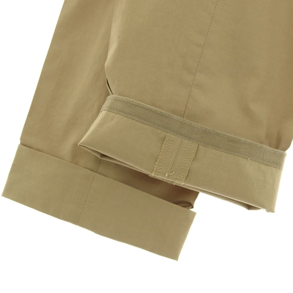 【中古】インコテックス INCOTEX ストレッチ コットン カジュアルスラックスパンツ ベージュxグリーン【サイズ48】【 状態ランクB 】【 メンズ 】