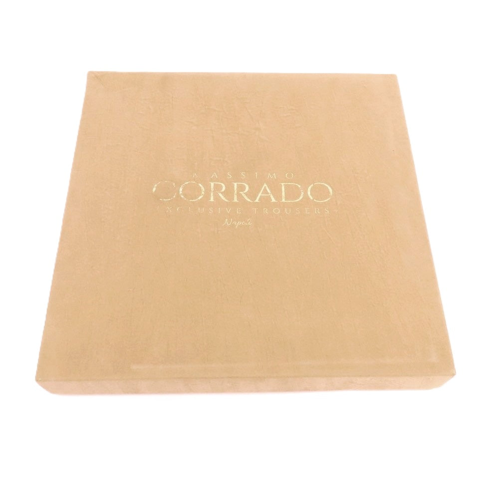 【中古】マッシモコラード Massimo Corrado Angioino SUPER120’S ウール ドレススラックスパンツ ピンク【 46 】【 状態ランクB 】【 メンズ 】