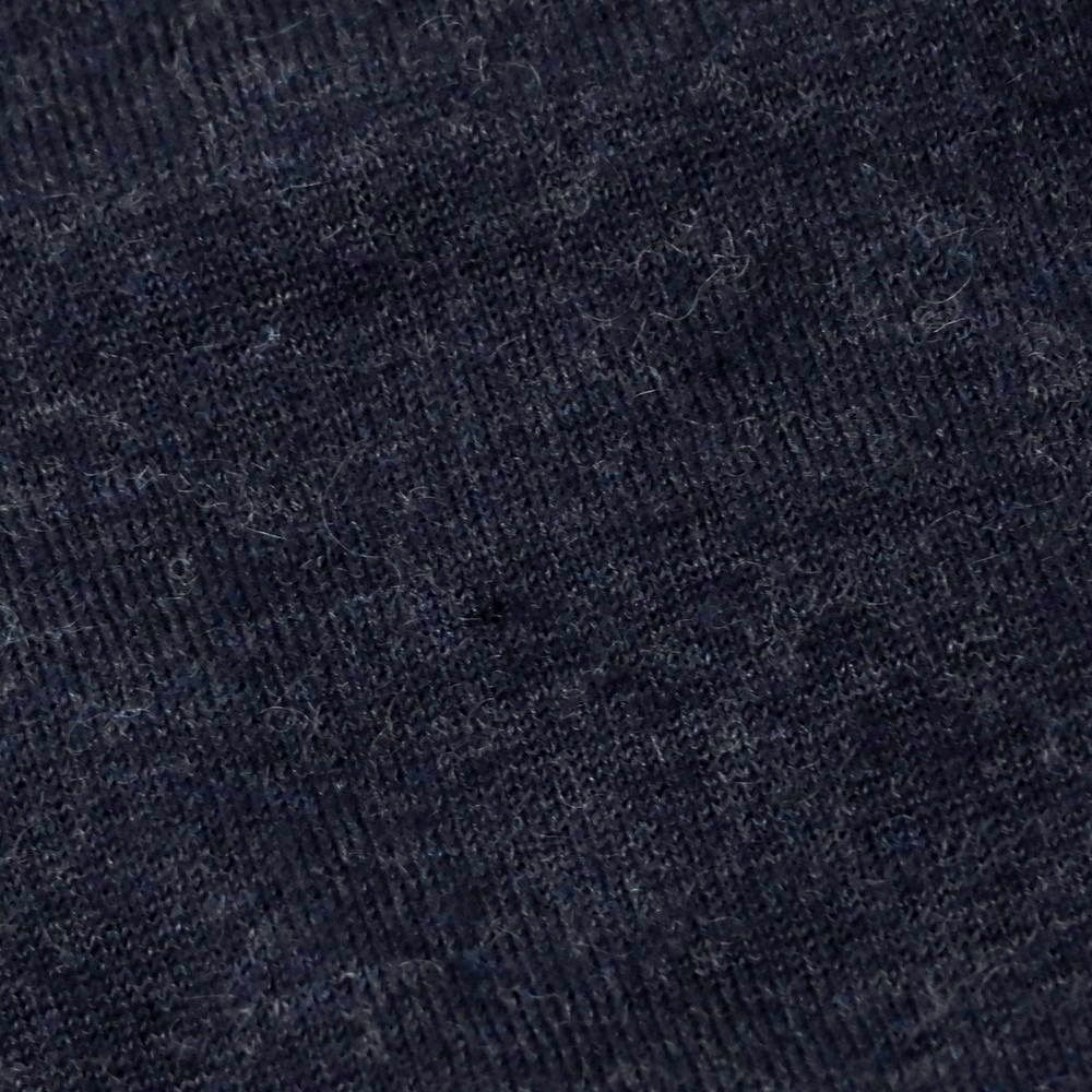 【中古】ロレーナ アントニアッツィ Lorena Antoniazzi ハイゲージ カシミヤ Vネック プルオーバーニット ネイビー【 48 】【 状態ランクB 】【 メンズ 】