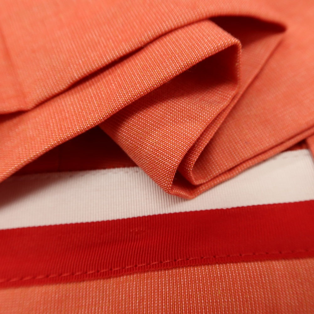 【中古】ポールスミス Paul Smith コットンリネン ショートパンツ オレンジ【サイズL】【 状態ランクB 】【 メンズ 】